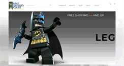 Desktop Screenshot of kingarthurstoys.com